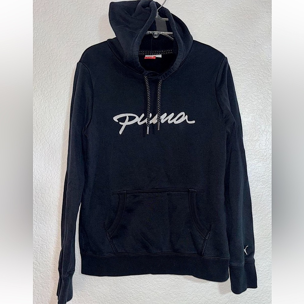 Puma black hoodie size s